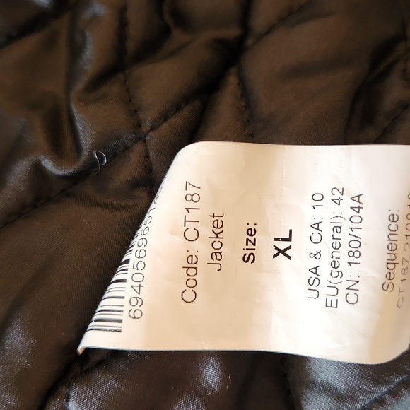 Warm goth jacket NWT - Picture 5 of 5